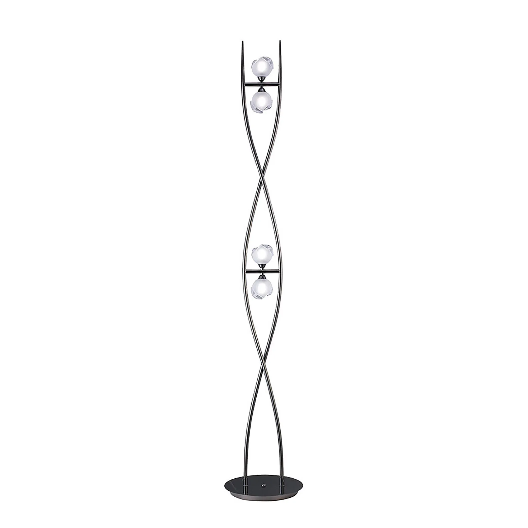 Fragma Black Chrome Floor Lamps Mantra Multi Head Floor Lamps Fragma Black Chrome Floor Lamps Mantra Multi Head Floor Lamps
